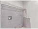 The laundry room is ready for a washer and dryer hookup at 6901 W Mackenzie Dr # 1287, Phoenix, AZ 85033
