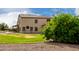 Two-story home backyard with a large lawn, great views, and plenty of space at 9825 E Gary St, Mesa, AZ 85207