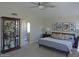 Comfortable main bedroom featuring neutral tones, soft carpet, and a relaxing atmosphere at 1010 N Osprey Ct, Gilbert, AZ 85234