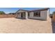 Low maintenance backyard with gravel, perfect for outdoor entertaining at 22876 E Via Del Sol --, Queen Creek, AZ 85142