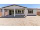 Low maintenance backyard with gravel, ideal for a minimalist outdoor space at 22876 E Via Del Sol --, Queen Creek, AZ 85142