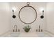 Bathroom with double sink vanity at 356 W Roma Ave, Phoenix, AZ 85013