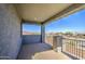 Relaxing outdoor balcony with neighborhood views offers the perfect spot for enjoying fresh air and peaceful moments at 4507 S 119Th Dr, Avondale, AZ 85323