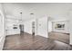 Spacious living room showcases open floorplan and transitions into carpeted area at 6313 W Carol Ave, Glendale, AZ 85302