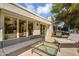 Inviting outdoor patio featuring comfortable seating and a built-in grill at 8935 N 82Nd St, Scottsdale, AZ 85258