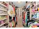 Organized walk-in closet featuring shelving and ample storage space at 8935 N 82Nd St, Scottsdale, AZ 85258