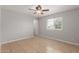 Bedroom featuring a ceiling fan and tile floors at 1002 W Villa Rita Dr, Phoenix, AZ 85023