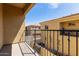 Enjoy outdoor living on this charming balcony with wrought iron railing and lovely views at 1367 S Country Club Dr # 1299, Mesa, AZ 85210