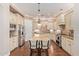 Modern kitchen featuring an island, stainless steel appliances, and granite countertops at 1508 N Alta Mesa Dr # 120, Mesa, AZ 85205
