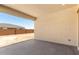 Covered patio with concrete flooring and outdoor views at 18174 W Ashley Dr, Goodyear, AZ 85338