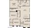 Upstairs floor plan featuring owner's suite, three bedrooms, laundry, and loft, with multiple bathrooms and walk-in closets at 2325 E Homesteader Rd, San Tan Valley, AZ 85140