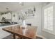 Cozy dining area adjacent to the kitchen, filled with natural light and stylish decor at 2579 E Camellia Dr, Gilbert, AZ 85296