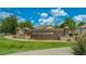 The Greenfield Lakes stone community sign at 2579 E Camellia Dr, Gilbert, AZ 85296