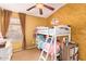 Fun bedroom with a bunk bed and cheerful decorations at 2610 E Leiber Ln, Phoenix, AZ 85024