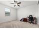 Bedroom featuring a desk and a ceiling fan at 3264 E Luna Dr, San Tan Valley, AZ 85143
