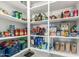 Organized pantry offering ample storage space for groceries and household items at 3264 E Luna Dr, San Tan Valley, AZ 85143