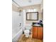 Bathroom featuring a bathtub, shower and modern fixtures at 3926 E Lavender Ln, Phoenix, AZ 85044