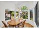 Lovely dining area with large windows providing natural light and views to outside at 3926 E Lavender Ln, Phoenix, AZ 85044