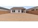 Large backyard ready for customization, featuring a blank canvas for landscaping and outdoor living at 42405 W Peters Dr, Maricopa, AZ 85138