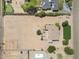 Wide aerial shot showcasing the residence with adjacent sports court and additional building at 4613 E Shangri La Rd --, Phoenix, AZ 85028