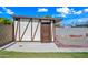 Backyard shed for storage and organization, enhancing the outdoor living space at 6160 E Inglewood St, Mesa, AZ 85205