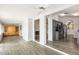 Open floor plan with modern gray cabinets and beautiful flooring at 1601 E Cindy St, Chandler, AZ 85225