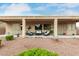 Inviting back patio with ample seating, great for enjoying the outdoors with Gathering and friends at 18247 N 168Th Cir, Surprise, AZ 85374