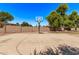 Spacious backyard featuring a basketball court perfect for recreation and outdoor activities at 19903 S 187Th Dr, Queen Creek, AZ 85142