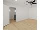 Hallway with a view of a second floor staircase and access to a bedroom at 3221 N 37Th St # 26, Phoenix, AZ 85018