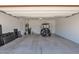 Spacious garage with room for a golf cart and storage at 3498 E Ravenswood Dr, Gilbert, AZ 85298