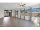 Bright living space features large sliding glass doors and backyard views at 3498 E Ravenswood Dr, Gilbert, AZ 85298