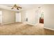 Spacious main bedroom boasts arched entryway and ensuite bath at 3554 W Aire Libre Ave, Phoenix, AZ 85053