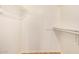 Bright, walk-in closet with built-in shelving for optimal storage at 4354 N 82Nd St # 178, Scottsdale, AZ 85251