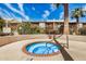 Community hot tub offers a space for relaxation, featuring mosaic tile and brick trim at 4354 N 82Nd St # 178, Scottsdale, AZ 85251
