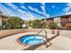 Community hot tub with mosaic tile accents and a relaxing atmosphere at 4354 N 82Nd St # 178, Scottsdale, AZ 85251