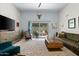 Airy living room with a shaggy rug, modern furniture, and natural light streaming from the doors at 6222 N 21St Dr, Phoenix, AZ 85015