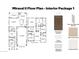 Miraval II floor plan featuring a 4 car garage, an open concept great room, and 5 bedrooms at 7401 W Buckhorn Trl, Peoria, AZ 85383