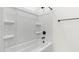 Clean and modern bathroom with a bright white shower and matching fixtures, providing a spa-like feel at 7430 S 75Th Dr, Laveen, AZ 85339