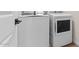 A laundry room showcases a new washer and dryer unit against light neutral walls at 7437 S 75Th Dr, Laveen, AZ 85339