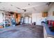 Spacious garage with ample storage cabinets, shelving, and room for vehicles and projects at 919 W Lodge Dr, Tempe, AZ 85283