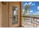 A balcony overlooking the parking area and community at 9820 N Central Ave # 224, Phoenix, AZ 85020