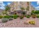 Beautiful condo exterior with well-maintained landscaping and colorful desert plants in a modern community at 9820 N Central Ave # 224, Phoenix, AZ 85020