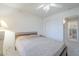 Comfortable bedroom with carpet flooring and a view to hallway at 11012 E Knowles Ave, Mesa, AZ 85209