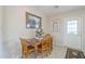 Cozy dining area featuring a table set for four, ideal for intimate meals at 11012 E Knowles Ave, Mesa, AZ 85209