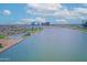 Wide river and bay view of urban buildings offers waterfront living at 140 E Rio Salado Pkwy # 402, Tempe, AZ 85281