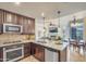 Modern kitchen with stainless steel appliances and granite countertops at 140 E Rio Salado Pkwy # 402, Tempe, AZ 85281