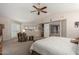 Bright main bedroom featuring vaulted ceilings, and a cozy sitting area at 1625 E Monte Cristo Ave, Phoenix, AZ 85022