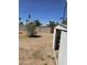 View of backyard, shed and block wall at 1630 E Catalina Dr, Phoenix, AZ 85016