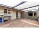 Back patio with a built-in outdoor grill, perfect for gatherings at 1650 E Gary St, Mesa, AZ 85203