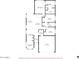Detailed floor plan showcasing the layout of the home, including bedrooms, living areas, and kitchen at 1761 E Countrywalk Ln, Chandler, AZ 85225